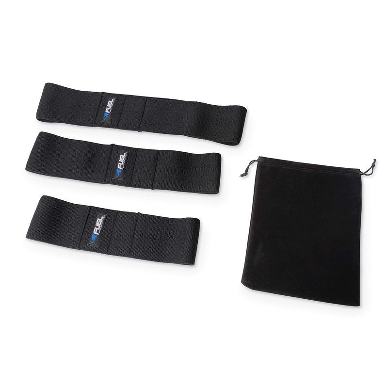 FUEL Pureformance Loop Resistance Bands, Set of 3, Black, Model Number: HHF-FLHBAND3