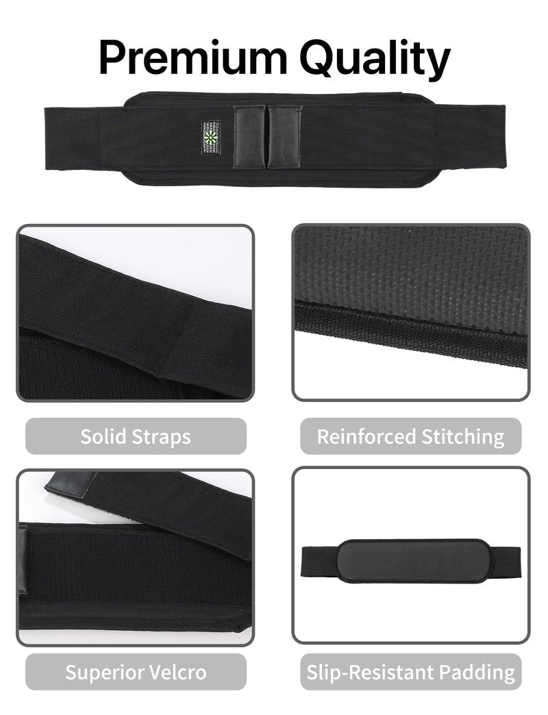 Hip Thrust Belt by SEWD - Use Any Weight to do Lunges, Glute Bridges, Dips and Booty Workouts – Easy to Set Up with Dumbbells for At Home Hip Thrust Use. Reinforced Lightweight Dumbbell Belt for Home Gym