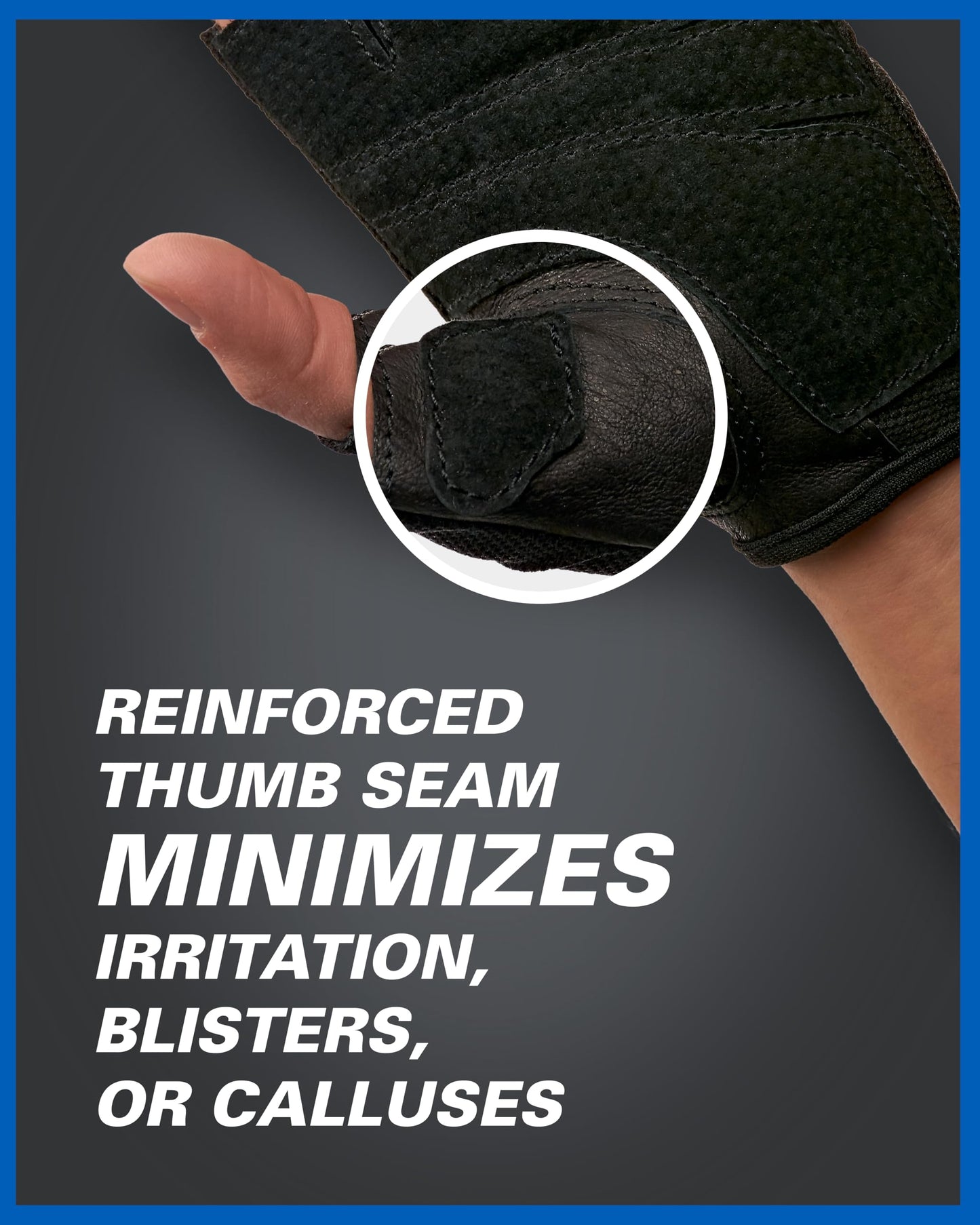 Harbinger Power Gloves, Women’s (Black) - Double-Stitched, Genuine Leather Padded Palm & Reinforced Seams - Easy On/Off Wrist & Finger Pull Tabs - Adjustable Closure - Half-Finger, Breathable Design