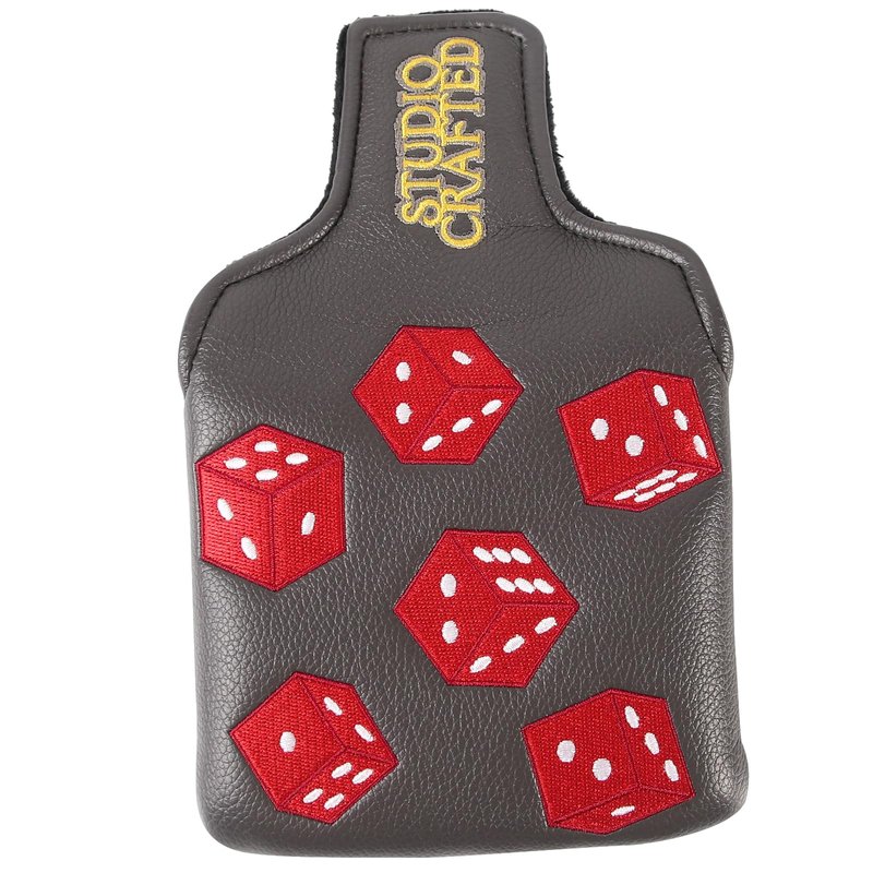 Studio Crafted Las Vegas Golf Square Mallet Putter Cover Magnetic Closure Golf Putter Headcover