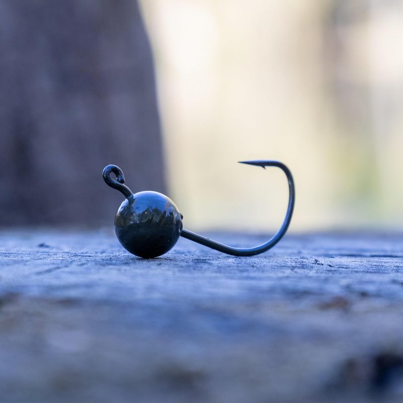 Wacky Jig Heads for Bass Fishing - Durable Sharp Hook Design | 10-Pack for Finesse Rigging