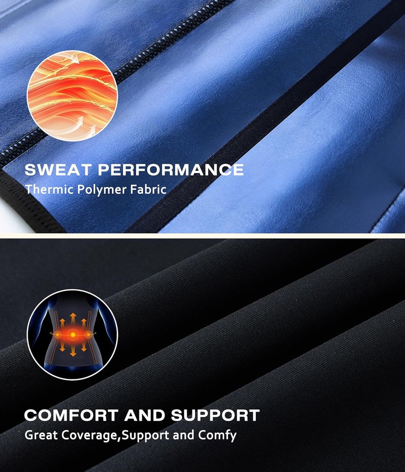 Waist Trainer for Women - Sauna Suit Sweat Vest for Effective Workout | Adjustable Fit