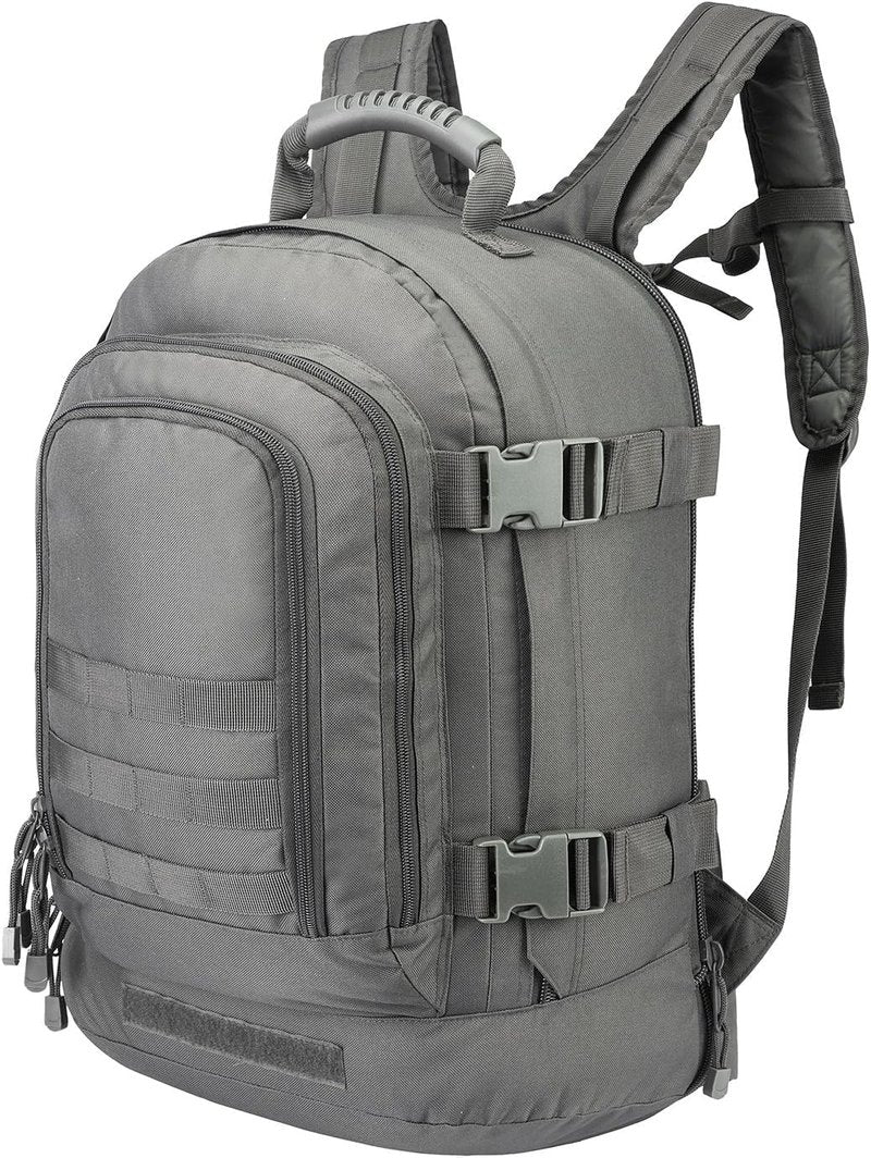 TheKidsRefined Large Tactical Expandable Backpack 39L-64L Military Bug Out Bag With Waist Strap
