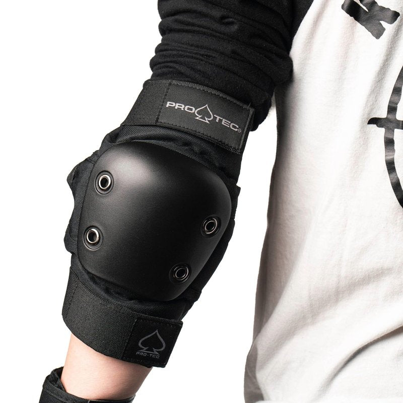 Pro-Tec Street 3-Pack Pad Set - Protective Gear for Skateboarding, Roller Skating, Scooter, Bicycling