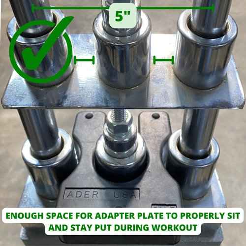ADER SPORTING GOODS Weight Stack Adapter Plates- 2.5lb Pair