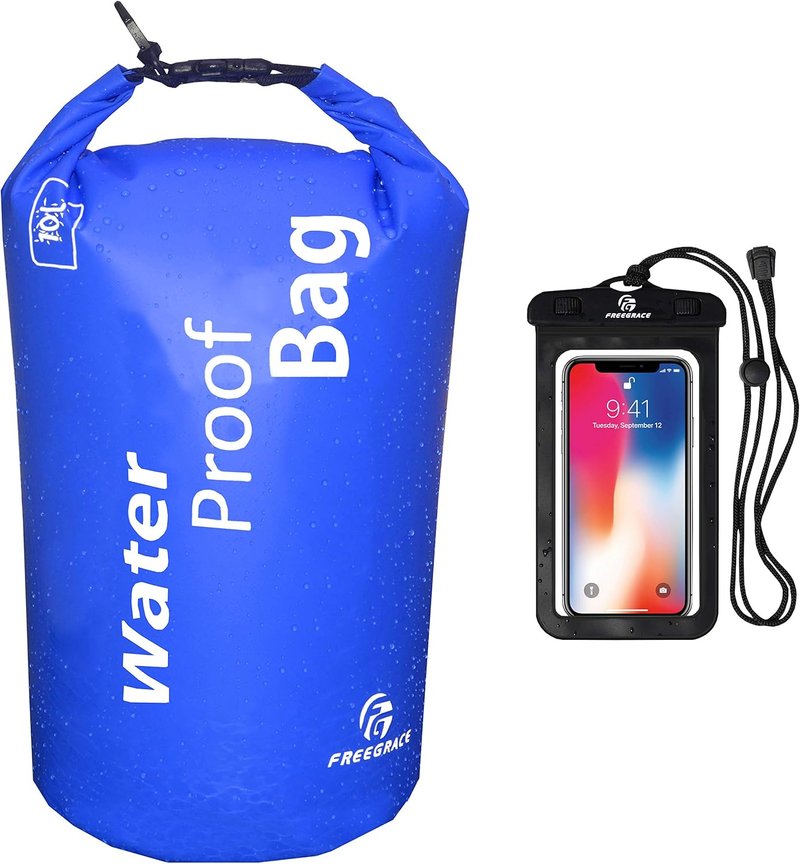 Waterproof Dry Bag - Lightweight Dry Sack with Seals | Ideal for Kayaking, Rafting, Hiking, and Camping
