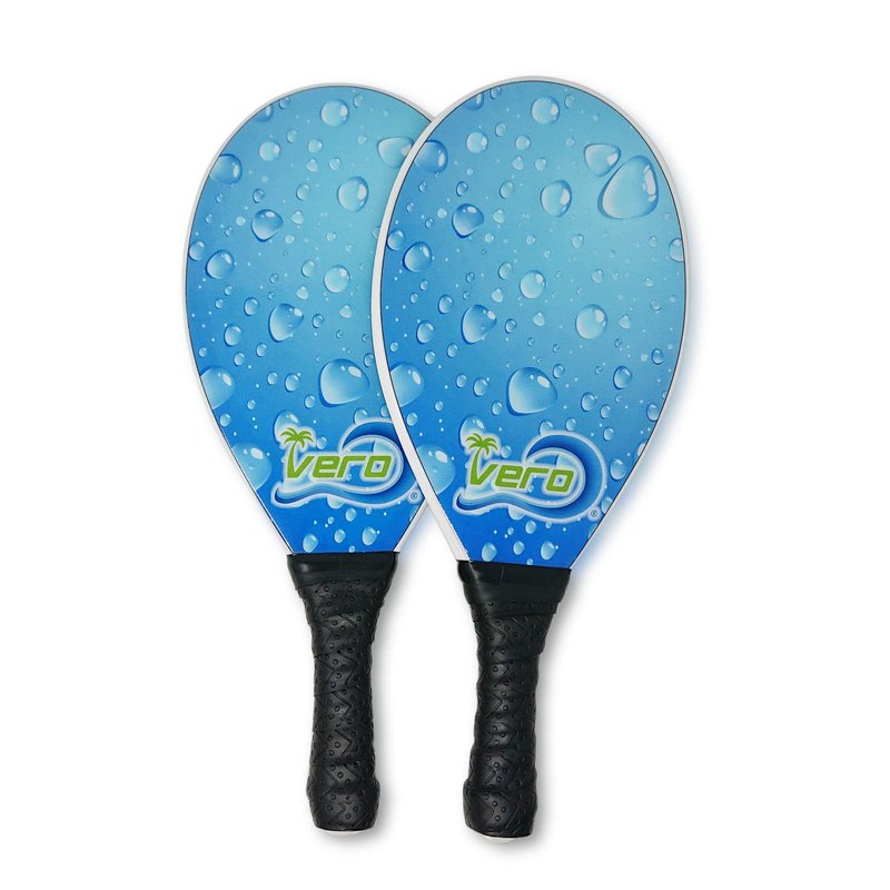 Frescobol Fiberglass Beach Paddle Ball Set, Official frescobol Ball, Beach Tote Bag