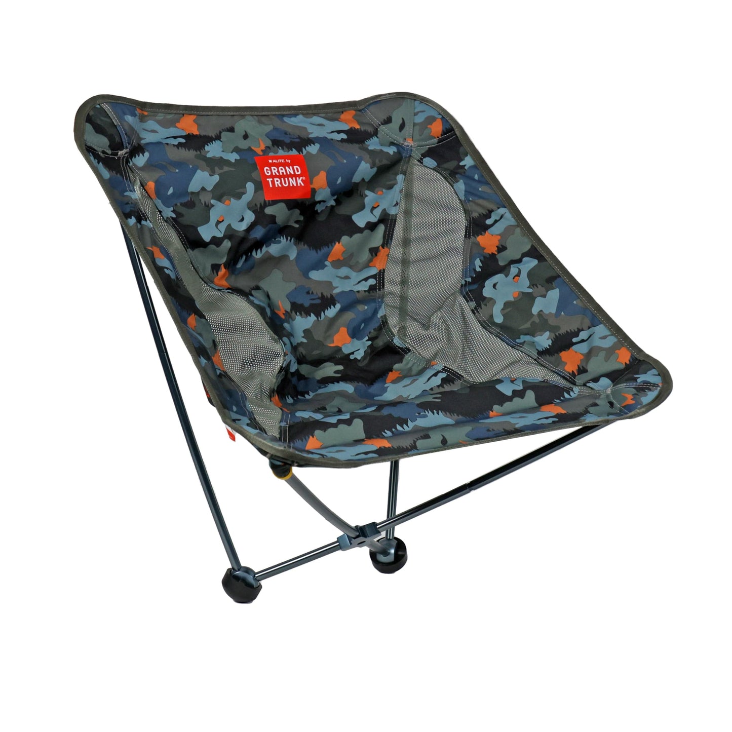 GRAND TRUNK Alite Monarch Chair | Ultra Lightweight Camping Chair | Portable, Quick and Easy Setup | Lawn Chair for Hiking, Backpacking, Fishing and Beach | Aluminum Frame (Urban Camo)