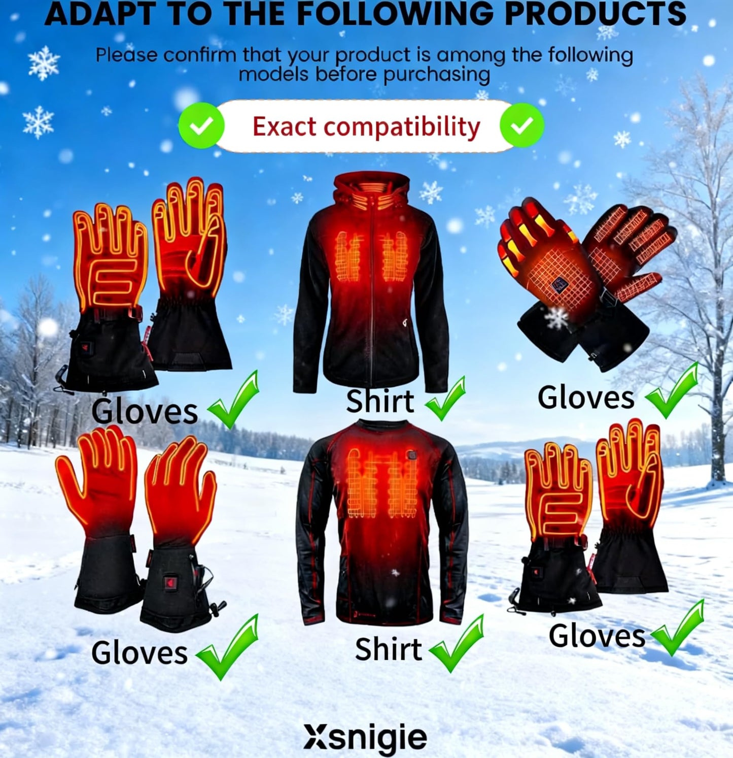 7V / 7.4V Heating Vest Battery Charger Compatible with Gerbing Dual Heated Vest/Heating Gloves/Seat Cushion/Jacket, for Gyde Charges 2 Batteries Replacement 8.4V 1.2A G0715U Power Adaptor Cord