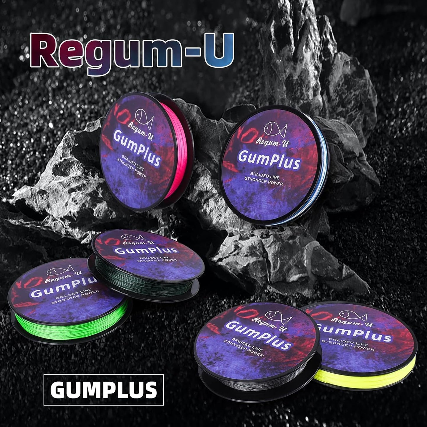 Regum-U Gummax 8 Strand Braided Fishing Line