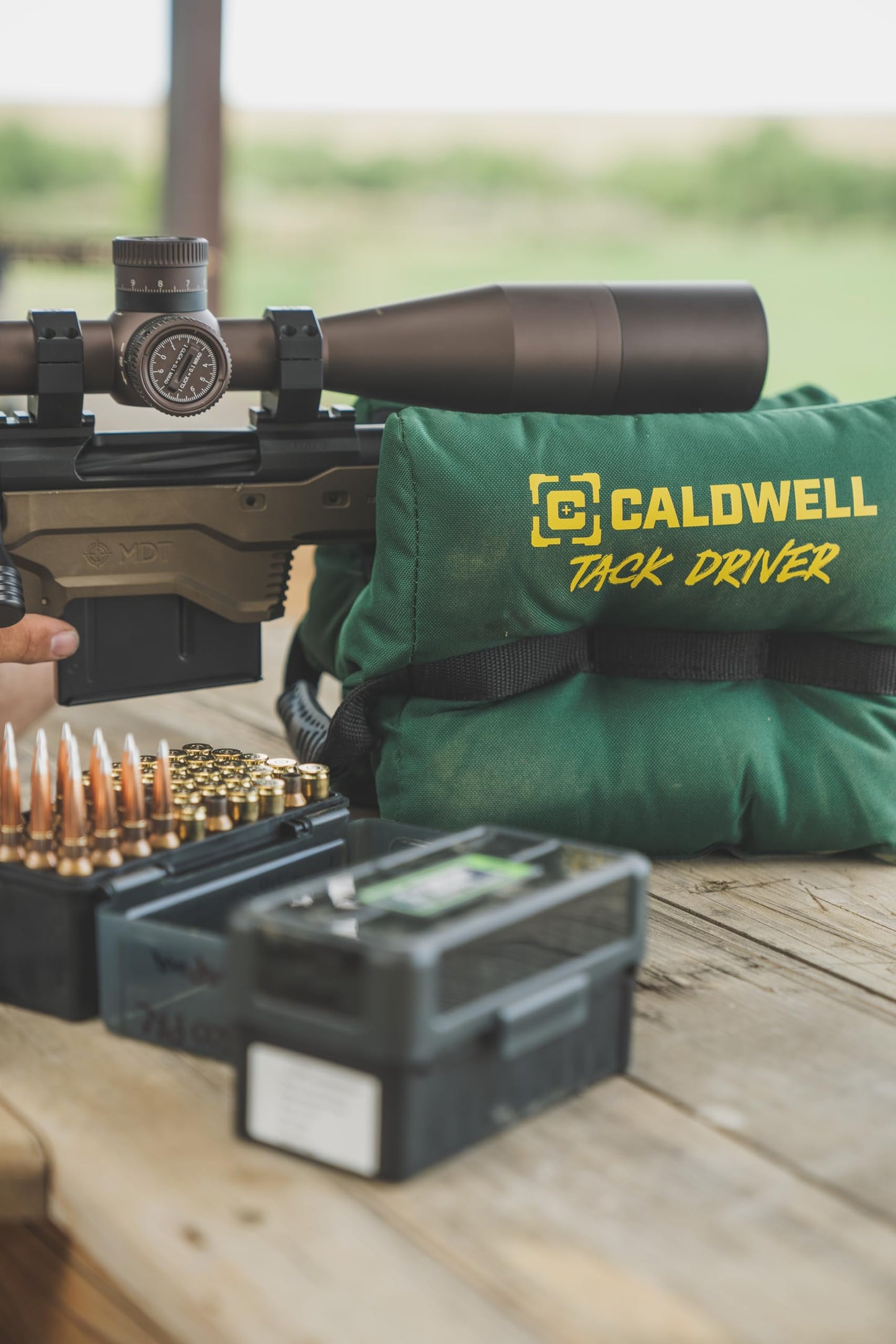 Caldwell TackDriver Bag with Durable, One Piece Construction and Non-Marring Surface for Outdoor, Range, Sight In, Shooting and Hunting