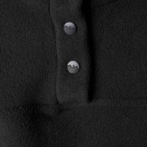 KAVU Cavanaugh Women's Pullover - Comfortable and Stylish Fleece Sweatshirt - Black - L