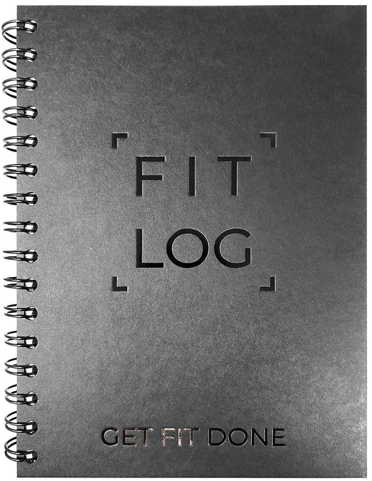 Undated Fitness Log Book & Workout Planner - Designed by Experts Gym Notebook, Workout Tracker, Exercise Journal for Men Women