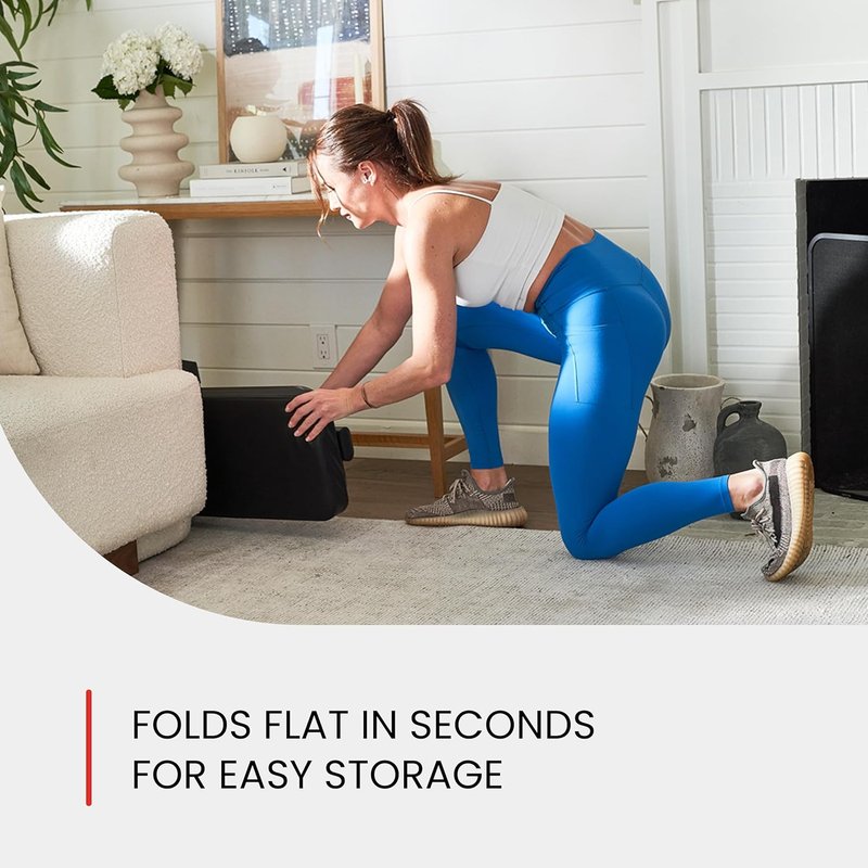 Foldable Flat Weight Training Bench - Multi-Purpose Gym Equipment for Ab Exercises | Compact Design