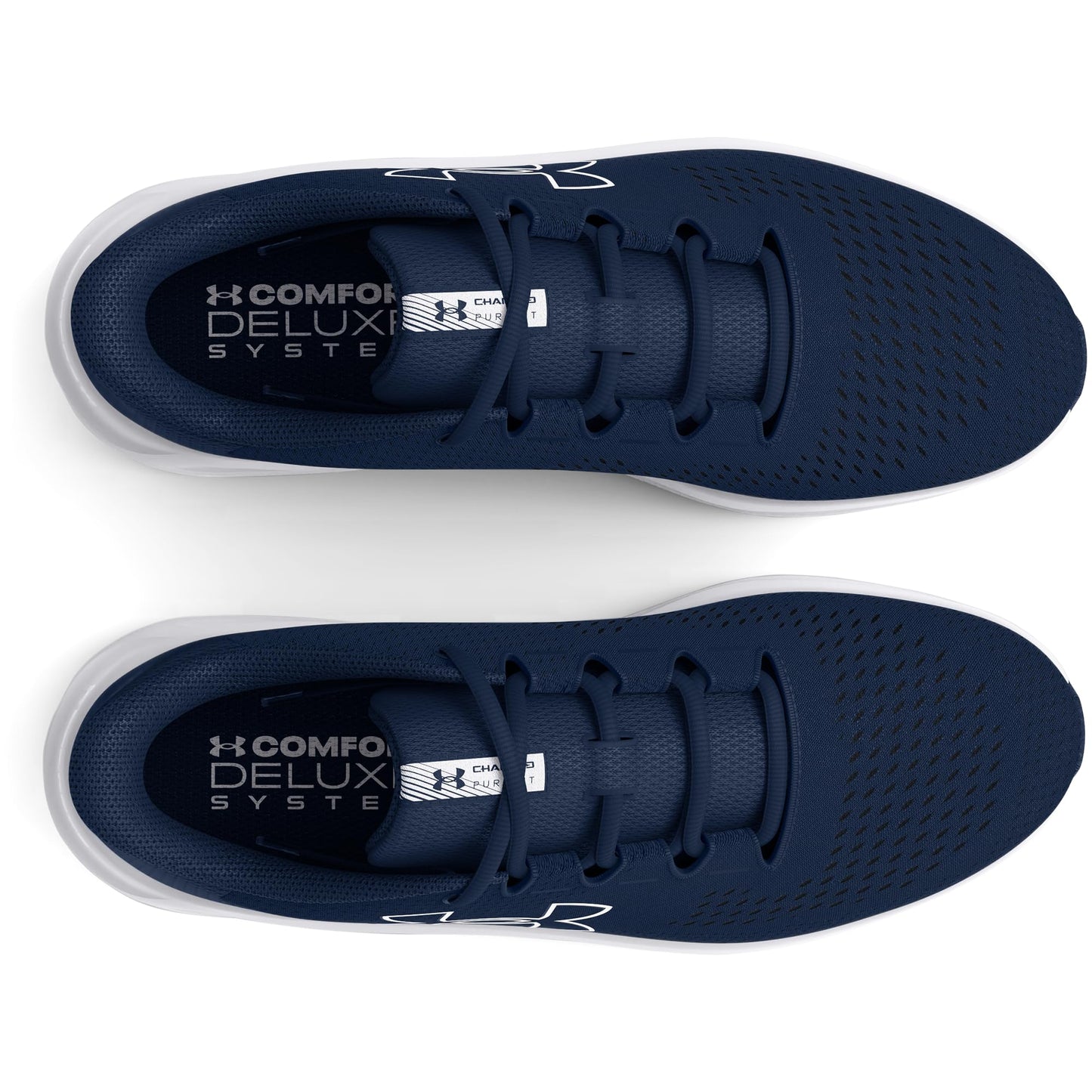 Under Armour Men's Charged Pursuit 3 Big Logo, (400) Academy/Academy/White, 10.5, US