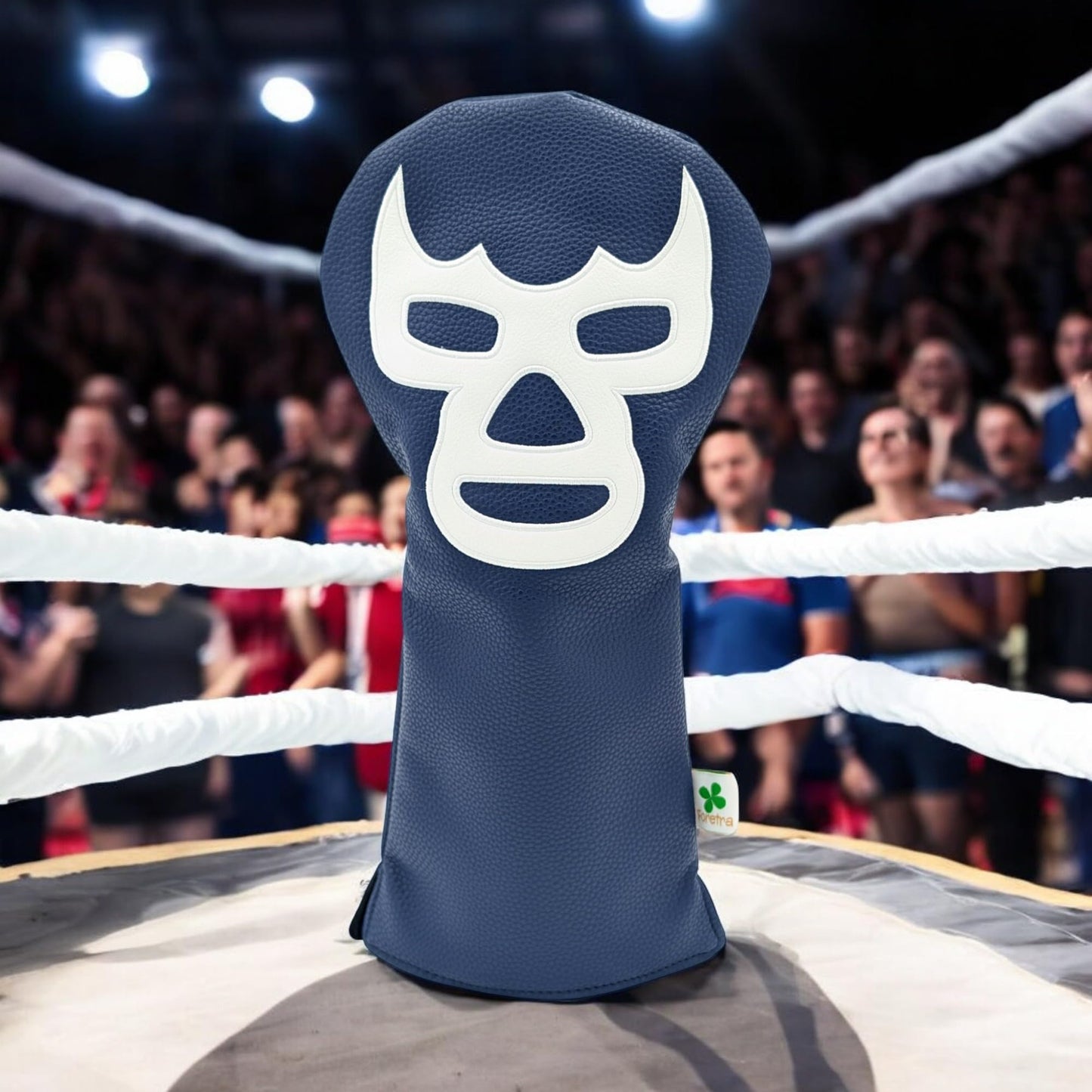 Foretra Driver Headcover Golf Club Covers Blade Mallet Putter Cover Hybrid Fairway Wood Head Cover Novelty Golf Accessories for Most Brands (Driver Luchador Mask)