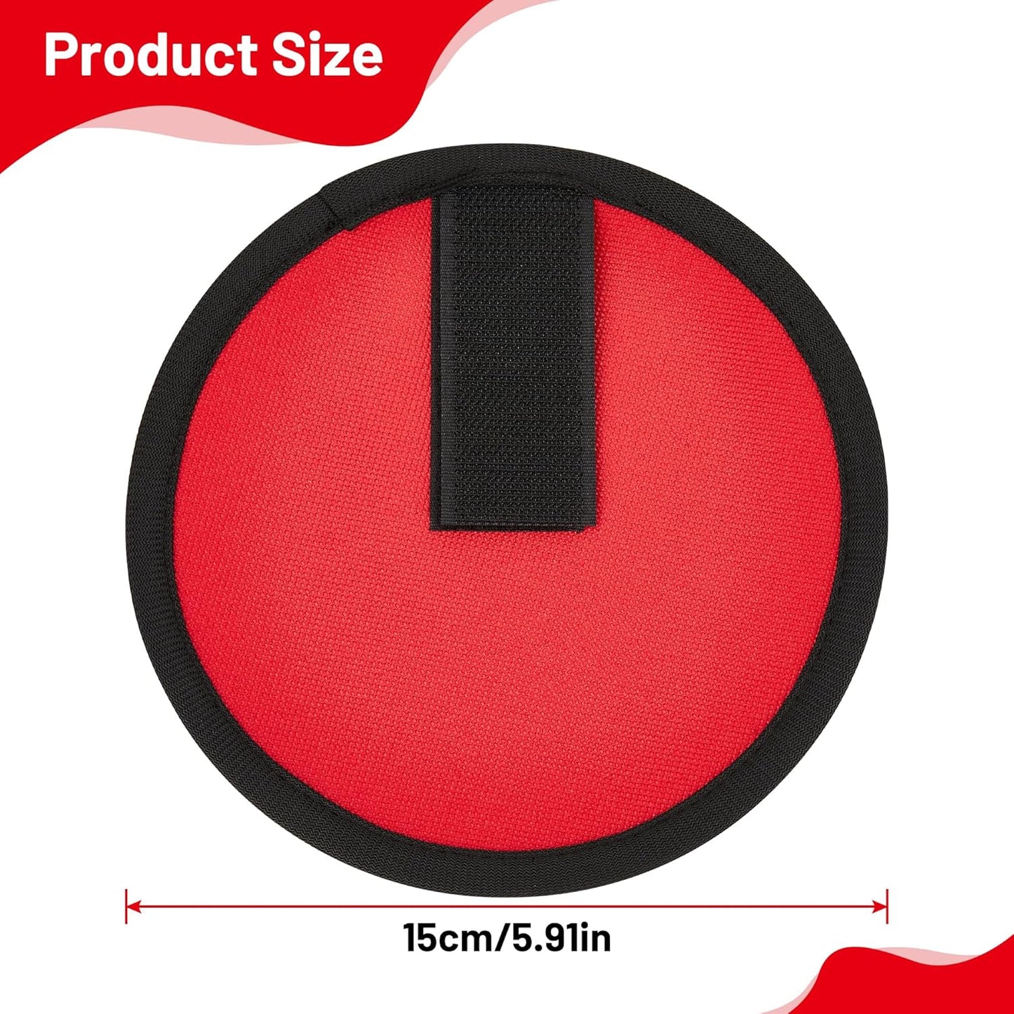 Fishing Lure Covers - 8 Pack Bait Storage Sleeves | 5.9 Inch Hook Wraps for Rod Safety - Red
