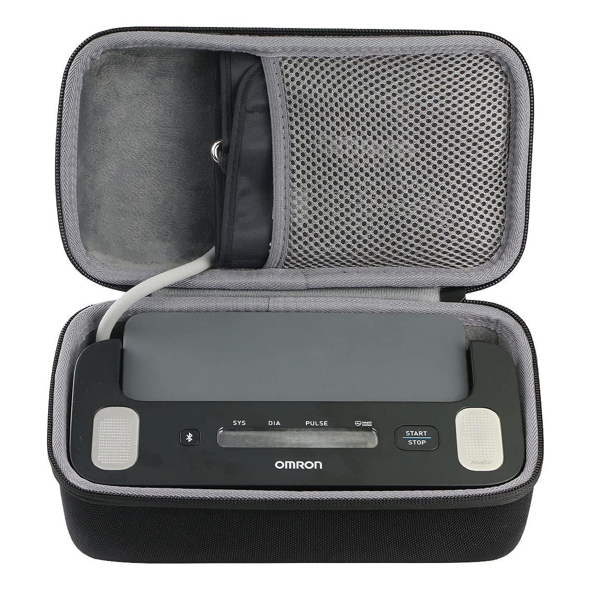 co2CREA Hard Case for OMRON Complete 2-in-1 Upper Arm Blood Pressure Monitor + EKG BP7900, Portable Travel Case Replacement