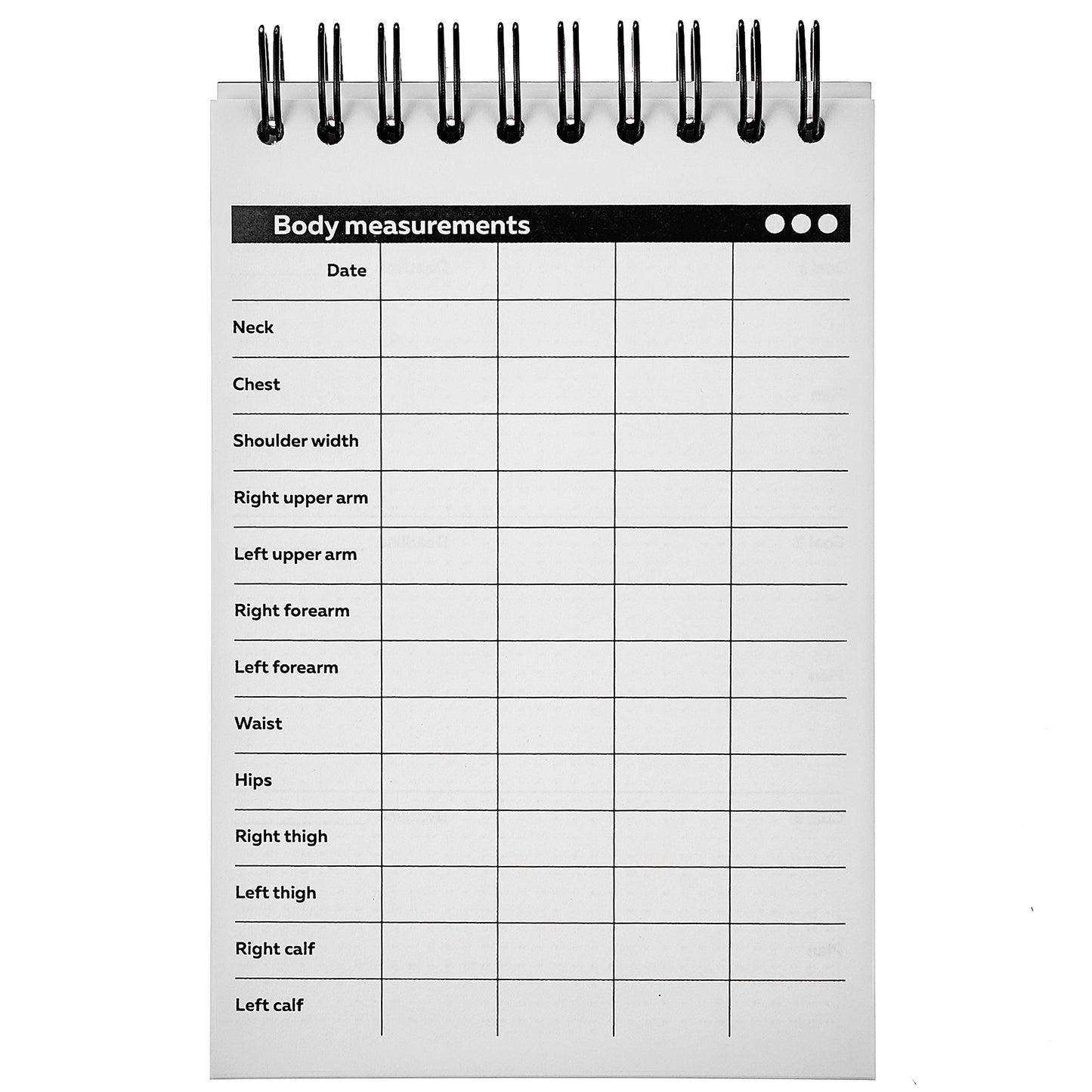 Gym Journal by ProFit – 128 Workouts, A6 (4 x 6 inches), 140 Pages, Wire-bound - Exercise Log Book Designed by Professionals to Get Things Done – Easy to Use Fitness Planner