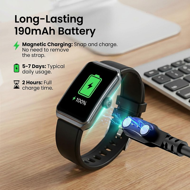 LZBWOL Health Fitness Tracker Watch for Men Women, 1.47" HD, 24/7 Heart Rate, Blood Oxygen, Sleep Monitor, 100+ Sports Modes, IP68 Water Resistant Pedometer, Compatible with Android & iOS- Black