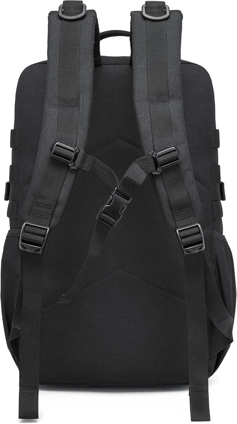 Tactical Backpack - Military Waterproof Outdoor Gear with Multiple Pockets | Black, 35L