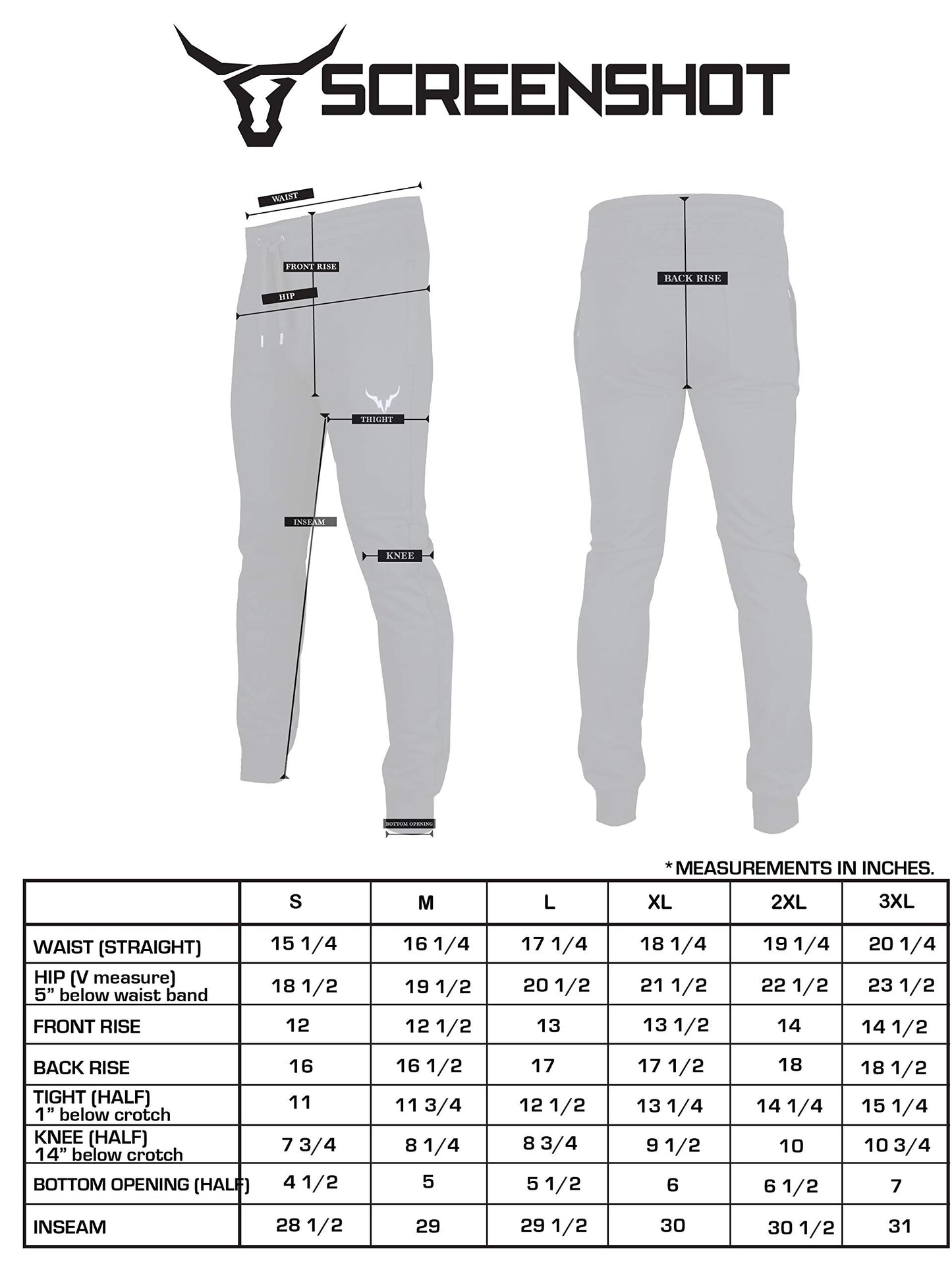 SCREENSHOT SPORTS-P11972 Mens Premium Hip Hop Fashion Pockets Fleece Pants - Slim Athletic Jogger Fitness Workout Utility Sweatpants-H.Grey-XLarge