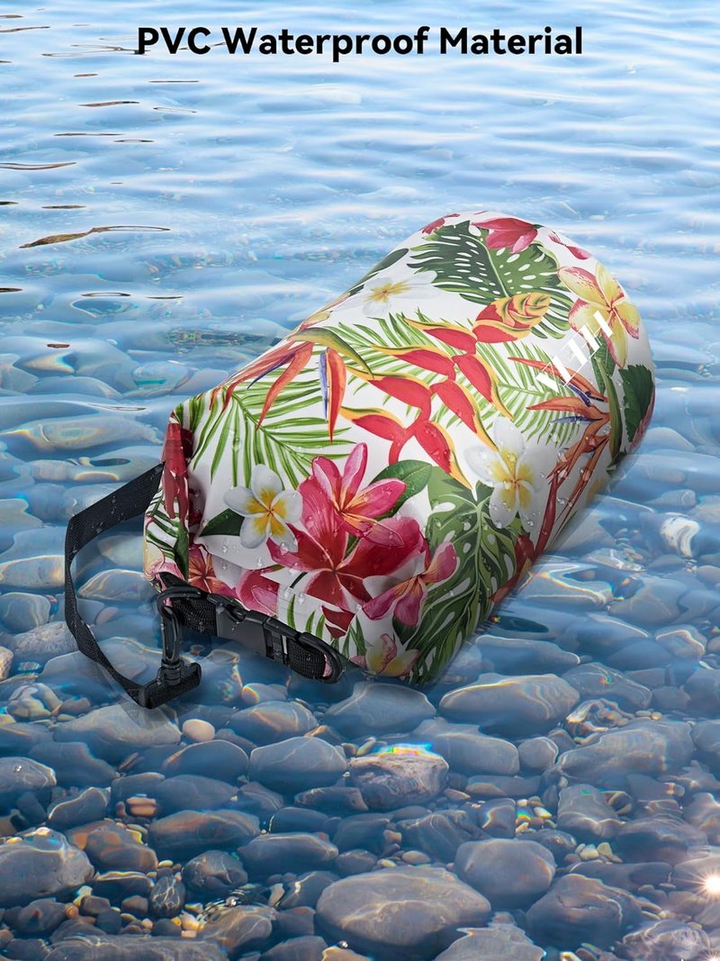 Waterproof Dry Bag - Lightweight Roll Top Backpack for Travel, Kayaking, Camping | 5L/10L/20L/30L/40L