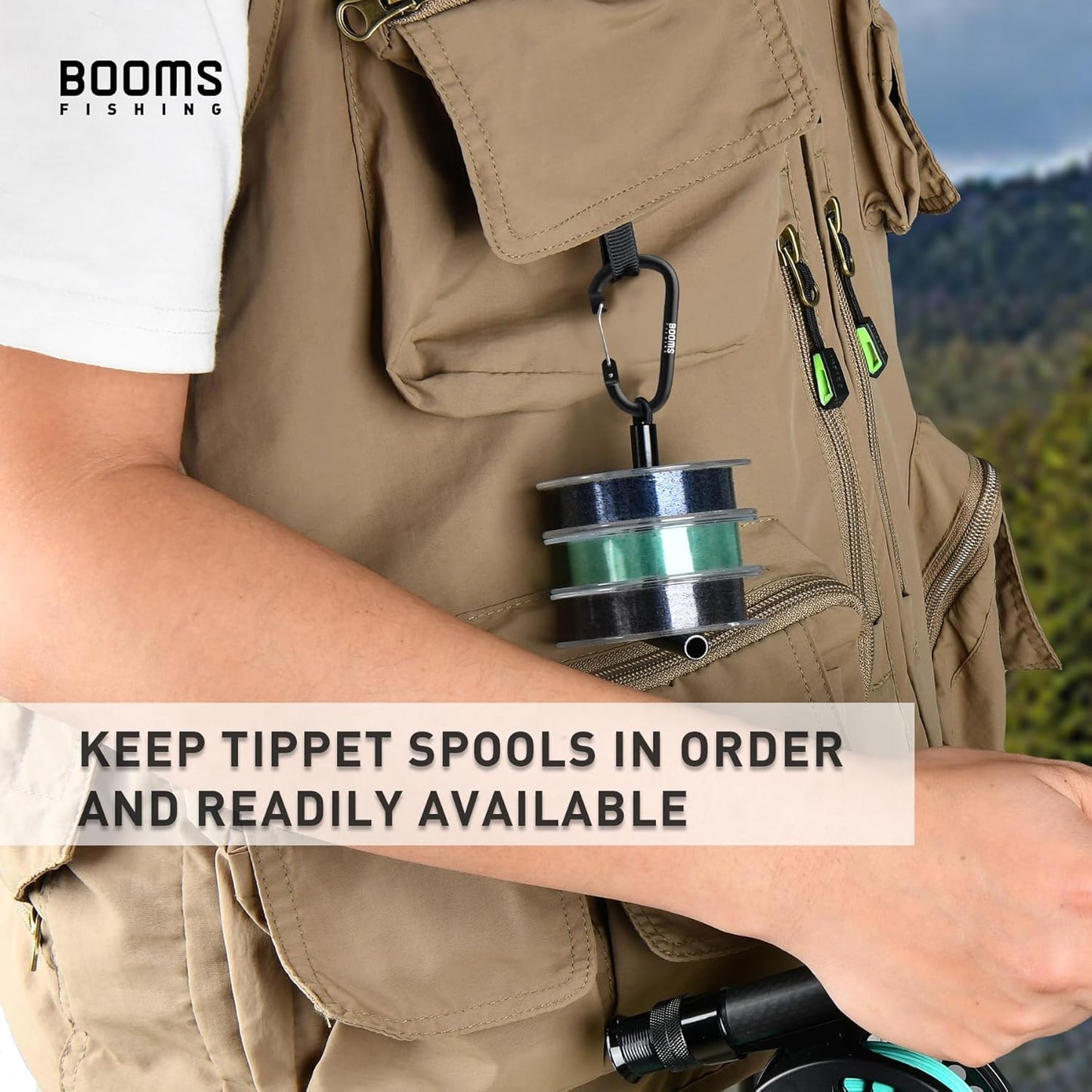 Fly Fishing Tools Kit - 7 PCS Essential Gear with Knot Tool, Line Clipper, Magnetic Net Release & Tippet Holder | Durable & Compact