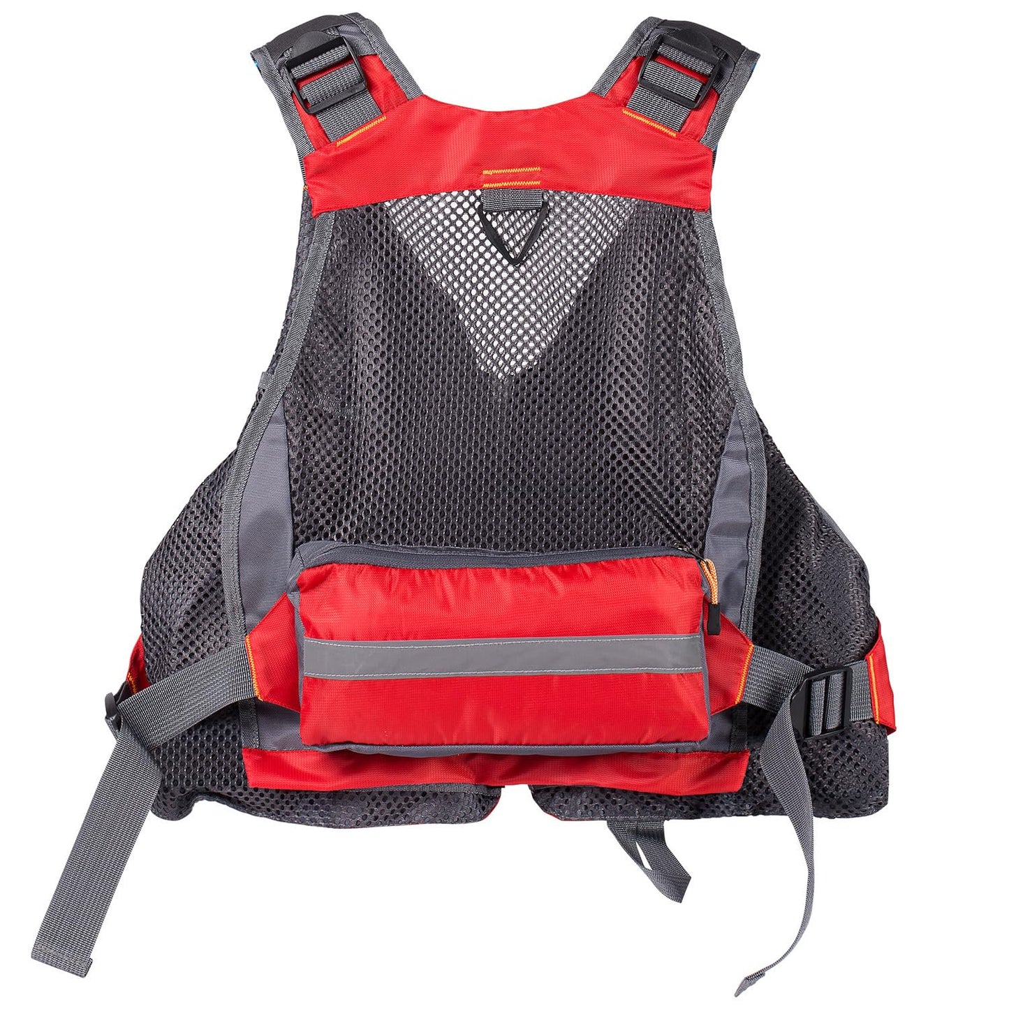 BASSDASH Strap Fishing Vest Adjustable for Men and Women, for Fly Bass Fishing and Outdoor Activities