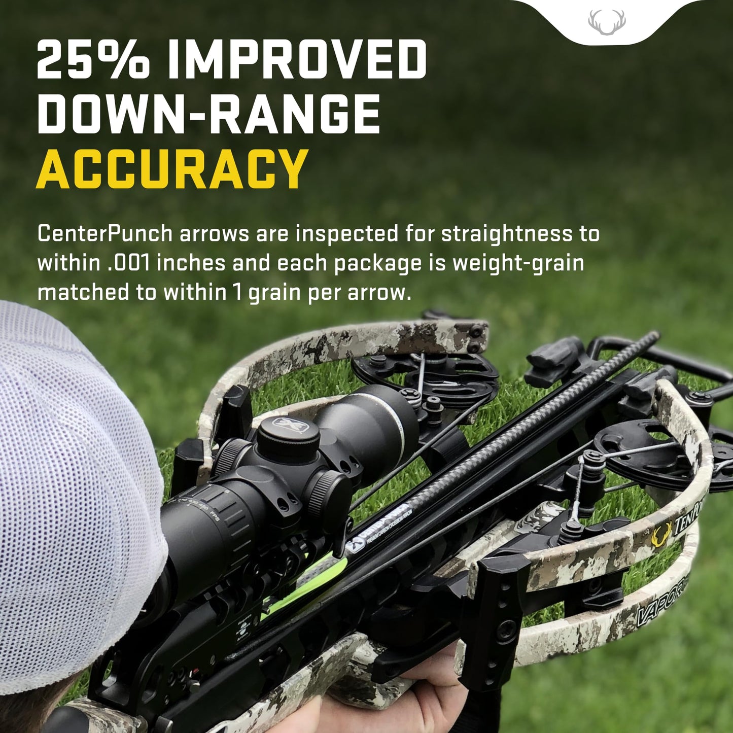 Tenpoint Centerpunch 16in Alpha Blaze Lighted Carbon Arrows