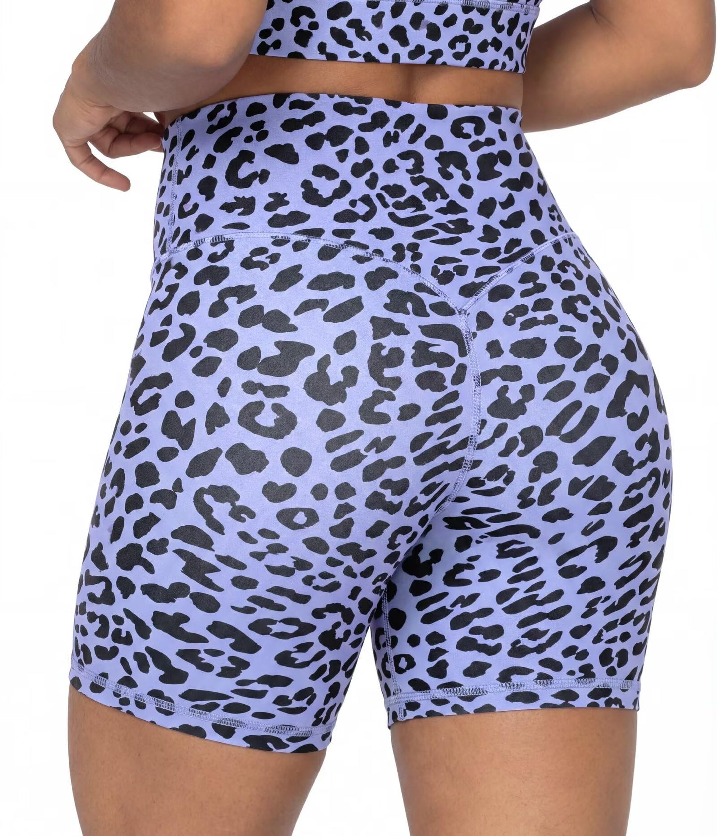 Sunzel Women's No Front Seam High Waisted Biker Shorts for Yoga Workout