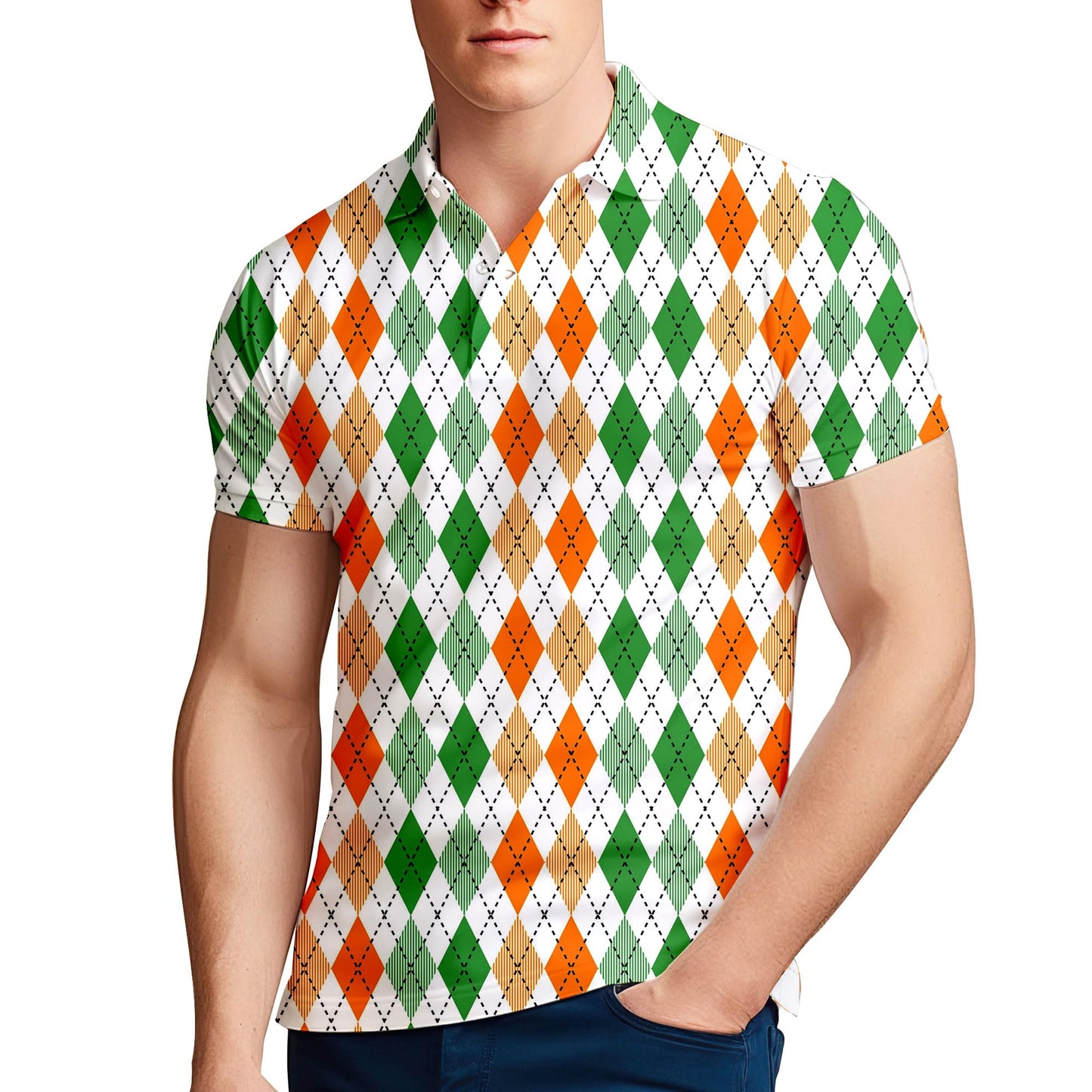 Mens 70s Golf Shirts for Men,Funny Golf Shirts for Men Short Sleeve,Mens 70s Shirt 70s Outfits for Men