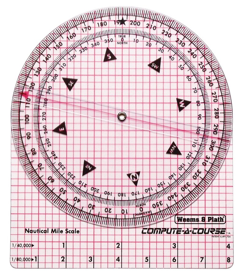 Weems & Plath Marine Navigation Compute-A-Course Multi-Purpose Plotting Tool