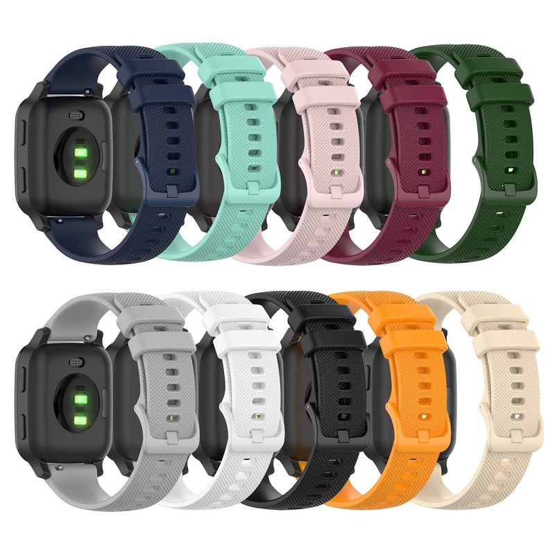 BabyValley Band Compatible with Garmin Venu/Venu Sq Band Silicone Quick Release Bracelet Strap Replacement Band for Venu/Venu Sq(10-Pack)
