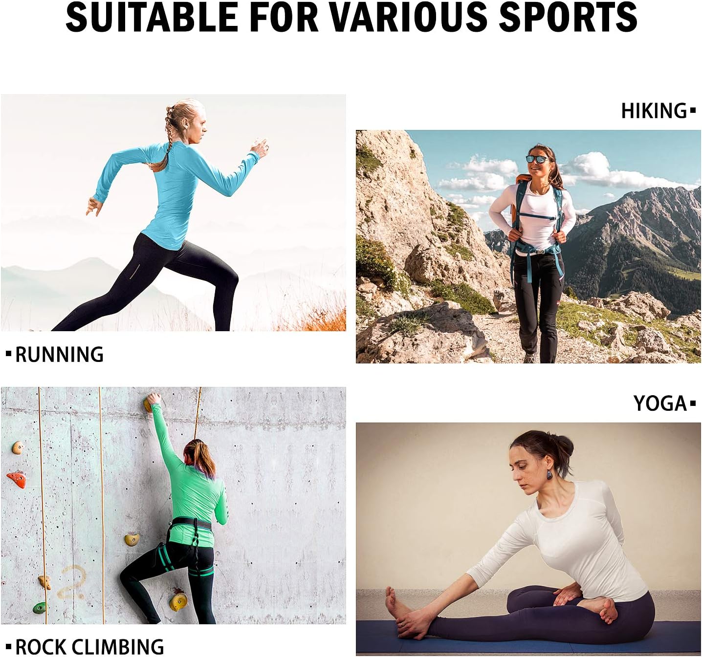 Women's UPF 50+ Sun Protection Long Sleeve Rash Guard - Athletic Swim & Workout Shirt | Ideal for Hiking & Running
