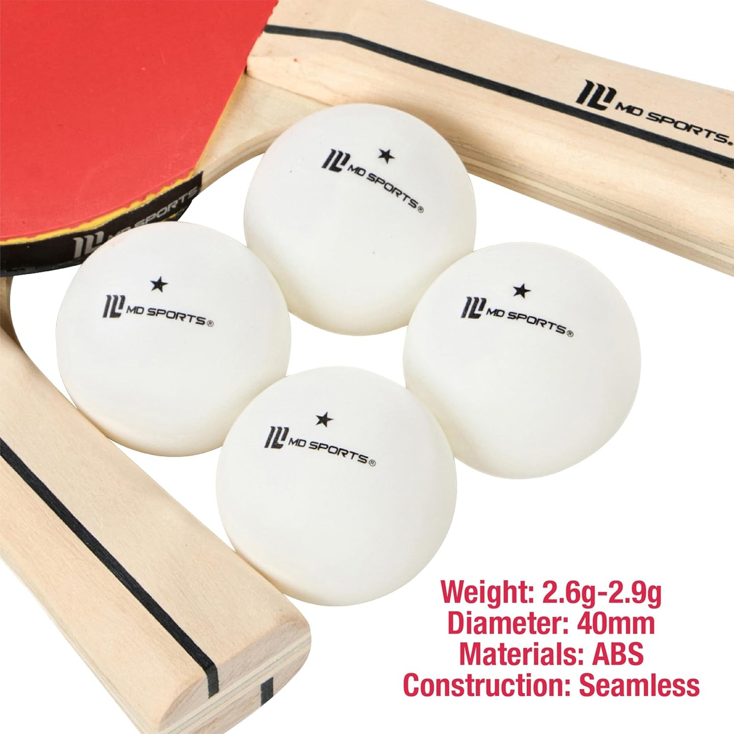 Table Tennis Tables - Foldable Ping Pong Tables with Nets for Easy Storage | Perfect for Family Game Rooms