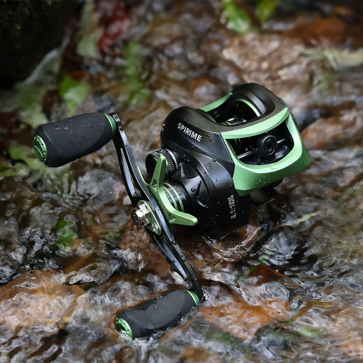 Sougayilang Baitcasting Fishing Reel - 9+1BB with Magnetic Braking System | Smooth Performance & Durability