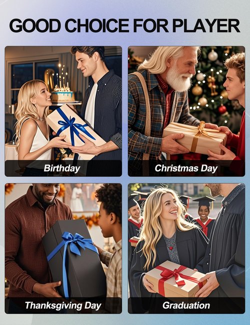 banloga Card Deck Box, 4-in-1 Card Deck Box Holds up to 3 Sets of Double-sleeved Cards, Magnetic Closure Commander Deck Box for TCG PTCG and Sports Cards (Black&Green)