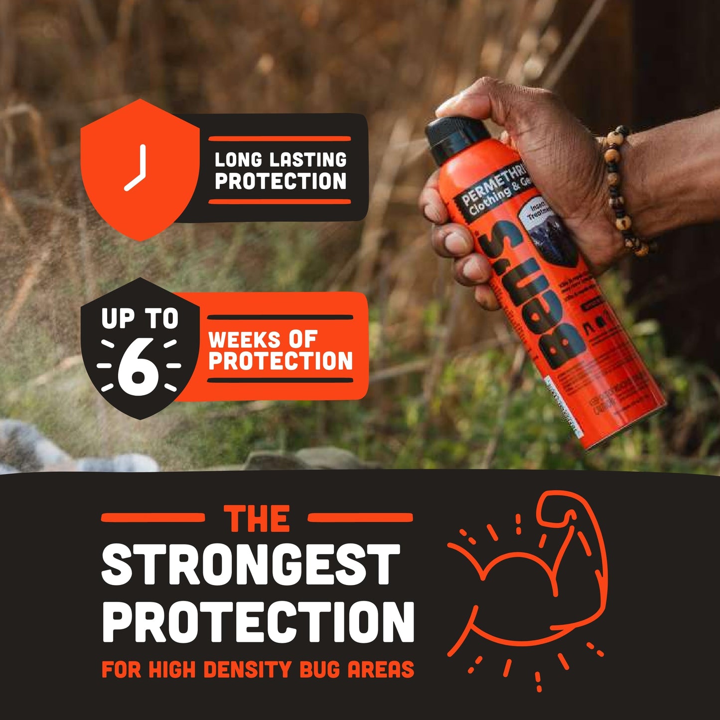 Ben's Clothing & Gear Insect Repellent 6 oz. Continuous Spray - 3 Pack