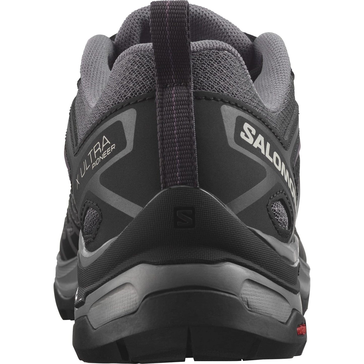 Salomon Women's X ULTRA PIONEER Hiking Shoes for Women, Magnet / Black / Moonscape, 7.5