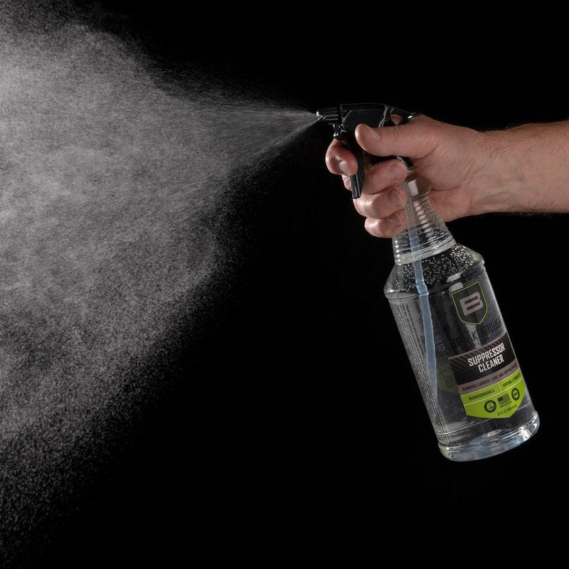 Suppressor Cleaner - Advanced Breakthrough Formula for Firearm Maintenance | 8 oz Bottle