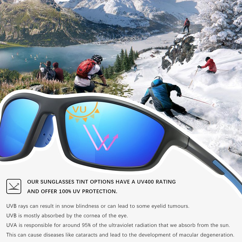 BrillayView Wrap Around Sports Polarized Sunglasses (Good Value for Money !) UV400 Protection Resistant Anti Fog Lightweight Shades for Men Women Ski Construction Cycling Driving Fishing Golf Pink
