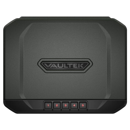 VAULTEK VS20 Bluetooth 2.0 Smart Handgun Safe with Auto-Open Lid and Rechargeable Battery (Olive Drab)