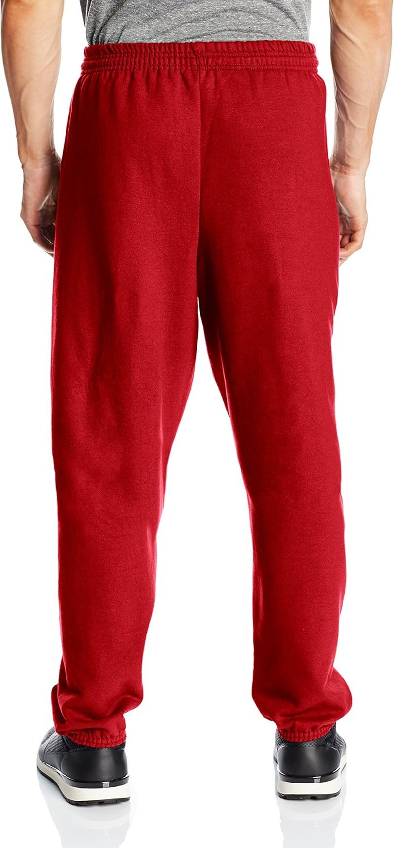 Hanes Men's Sweatpants - EcoSmart Athletic Lounge Pants with Cinched Cuffs | 1 or 2 Pack Options