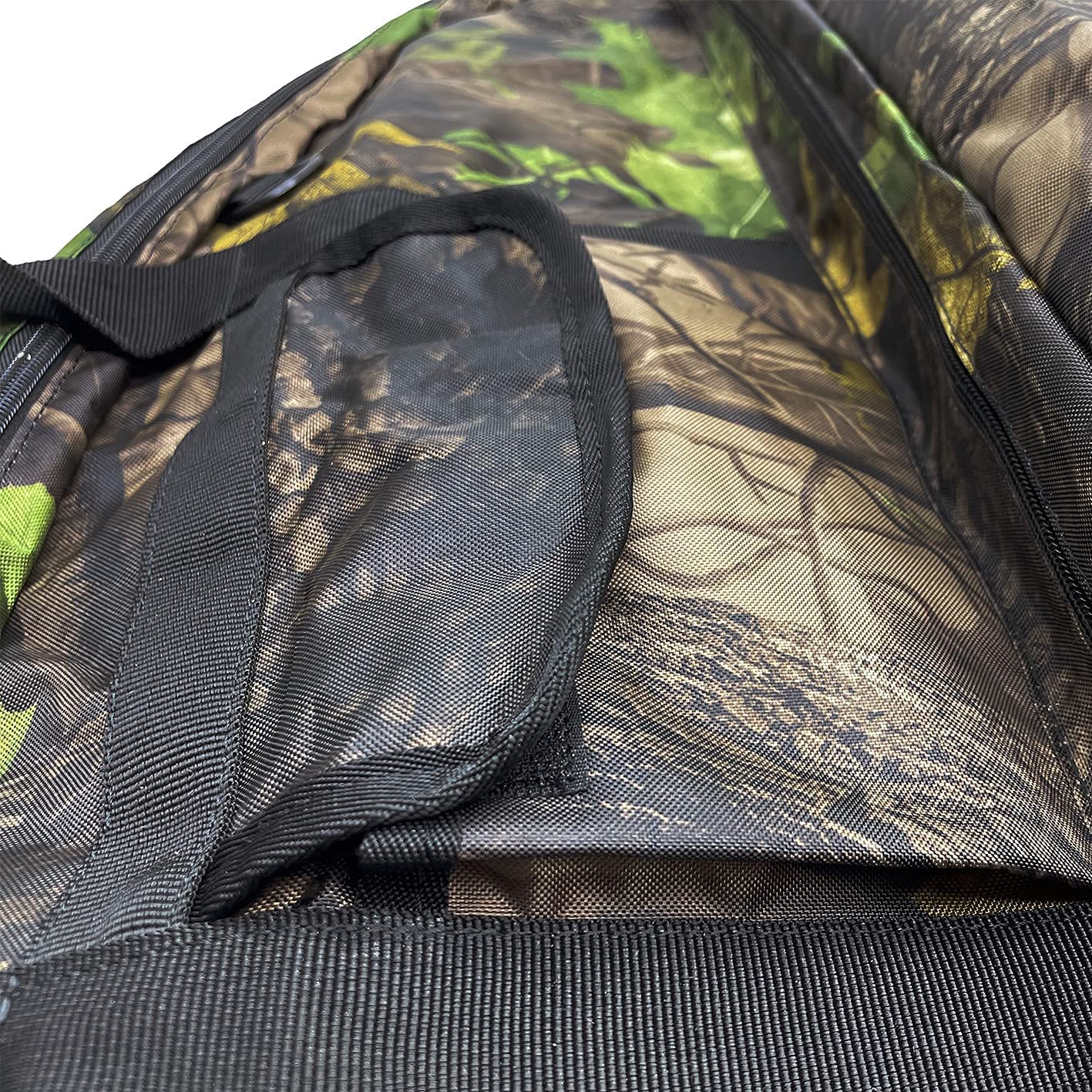 Silfrae Compound Bow Case Soft Bow Padded Case Light-Weight Bow Carry Bag with Arrow Pocket (Treecamo, L)