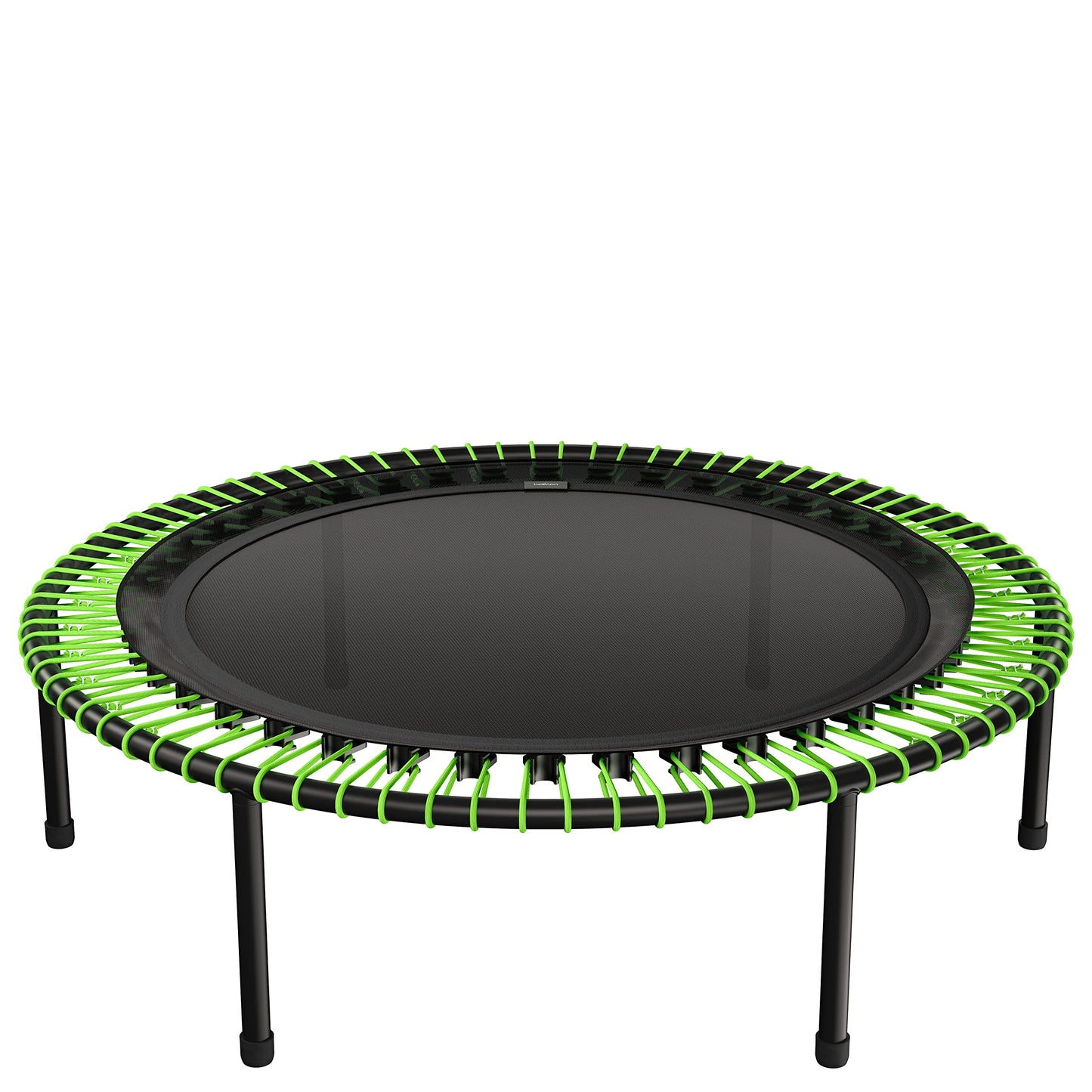 bellicon 44" Fitness Trampoline (Green) with Screw-on Legs and Bungee Suspension up to 440 lbs (Ultra Strong)