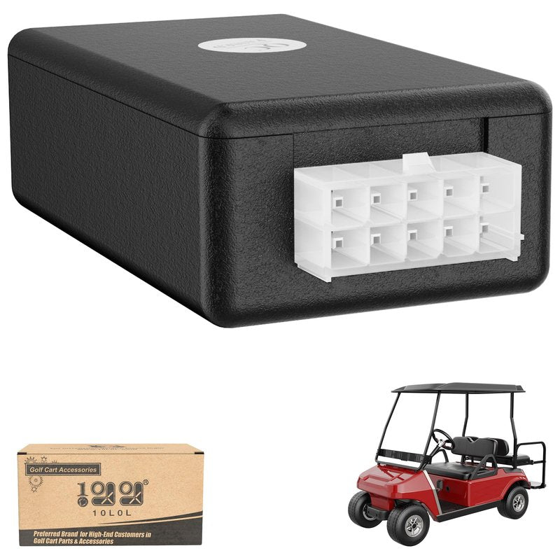 10L0L Golf Cart Control Box for Yamaha, EZGO TXT RXV and Club Car Precedent DS - Golf Cart Light Controller Relay Fixing Turn Signal Brake Light Failures