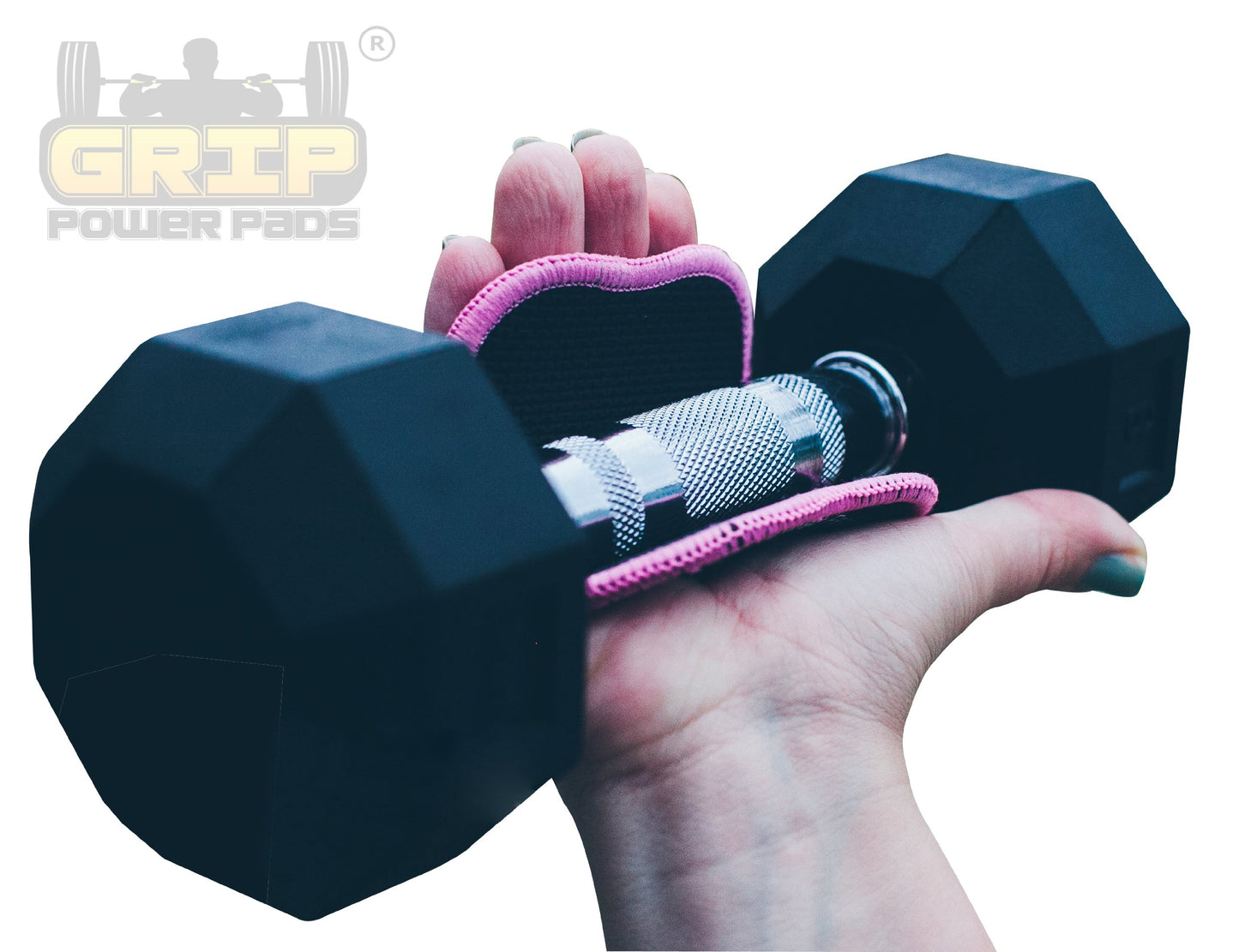 Original Lifting Grips The Alternative to Gym Workout Gloves Comfortable & Light Weight Grip Pad for Men & Women that Want to Eliminate Sweaty Hands Gym Gloves (Pink GPP Grips)