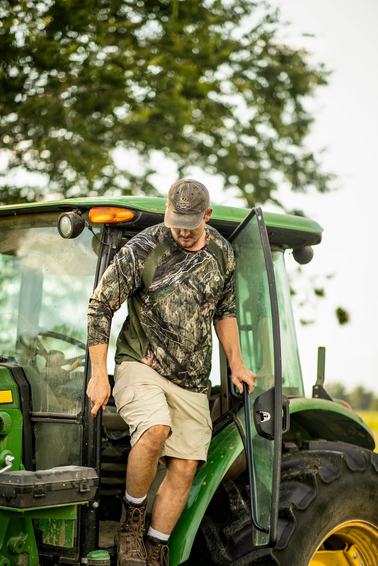 Mossy Oak Men Lightweight Camo Shirts Hunting
