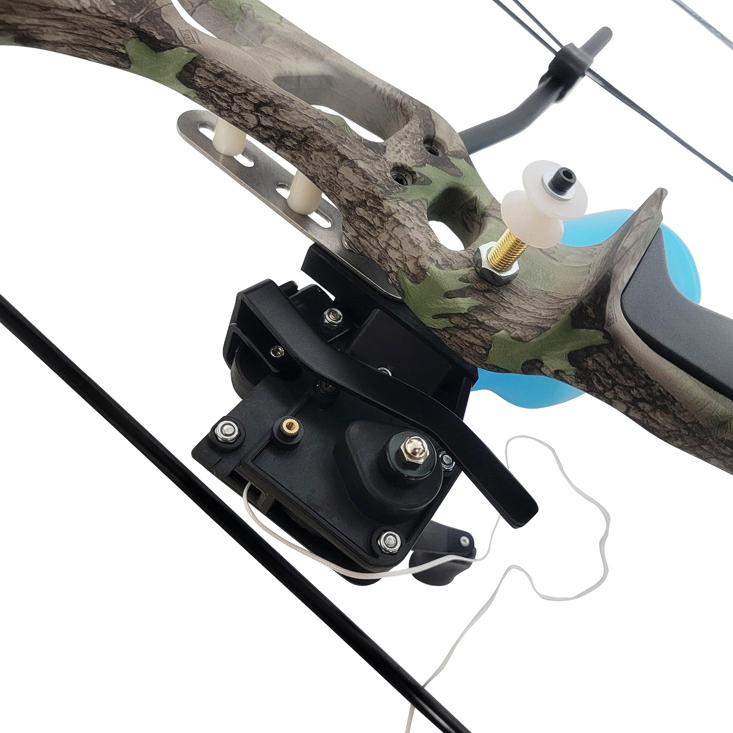Southland Archery Supply Outrage 70 Lbs Hunting Compound Bow Package (Camo, Bowfishing Package, Right Hand - Draw with Right Hand)